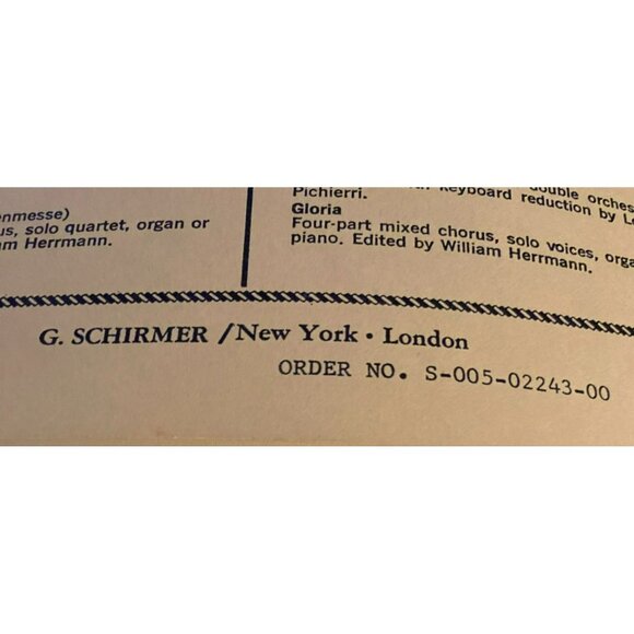 Gabriel Fauré Requiem Sheet Music For Four-Part Chorus Mixed Voices Piano reduc - Picture 9 of 9